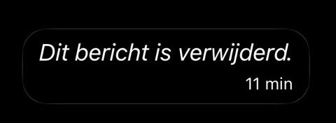 Signal Nachricht wurde gelöscht