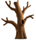 Baum ohne Bl&auml;tter Emoji
