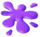 Farbkleckse Emoji