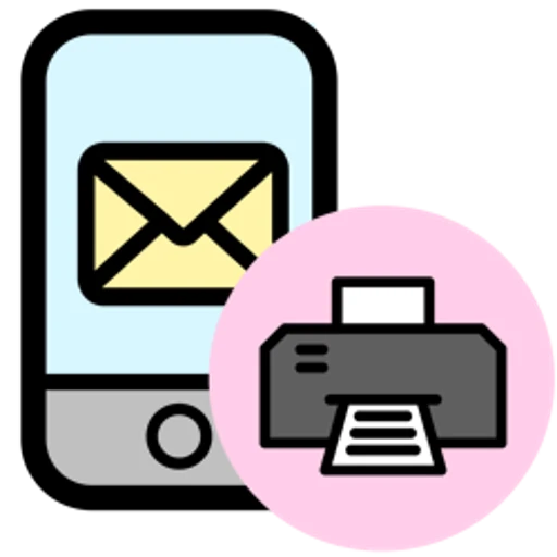 E-Mails kabellos mit iPhone und iPad drucken