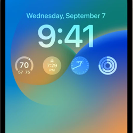 iPhone-Zugangsschirm individuell gestalten