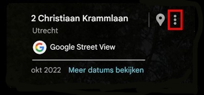 Street View Standort teilen