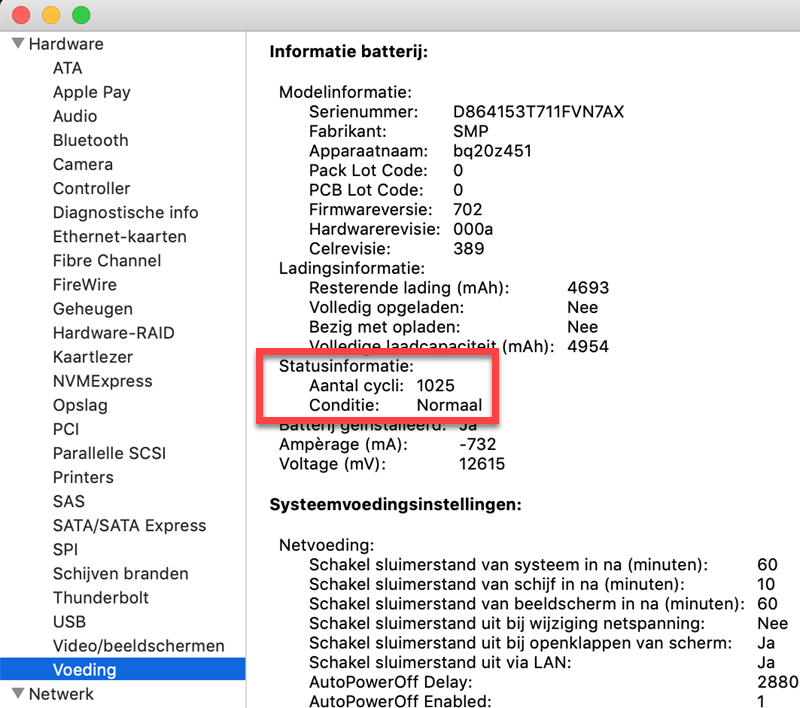 MacBook Batteriezustand anzeigen
