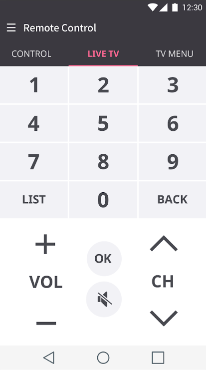 Smartphone als Fernbedienung f&uuml;r den Smart-TV