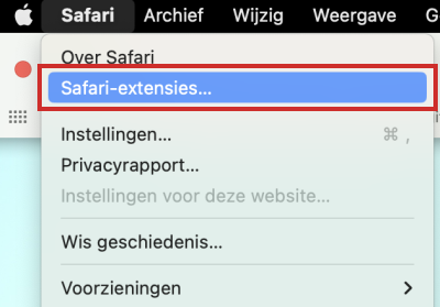 Safari Erweiterungen installieren